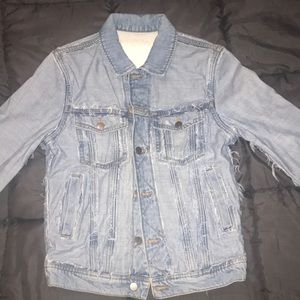Destroyed Denim Jacket